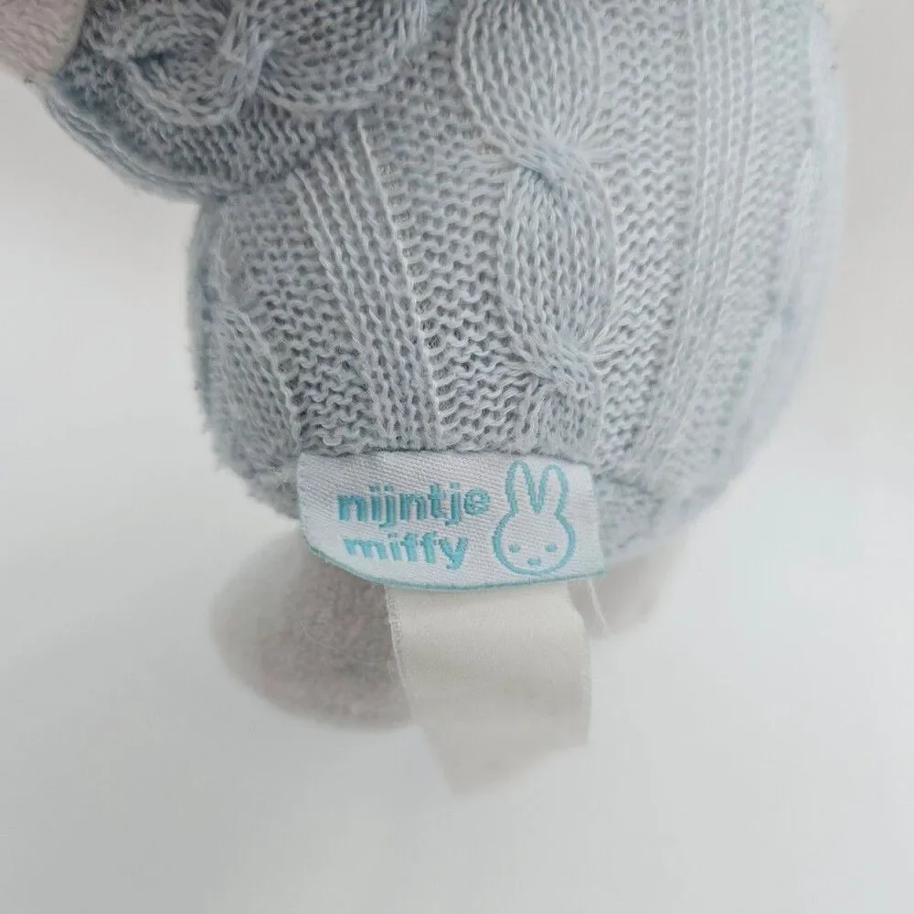 Nijntje Miffy Plush Blue Sweater bunny Rabbit